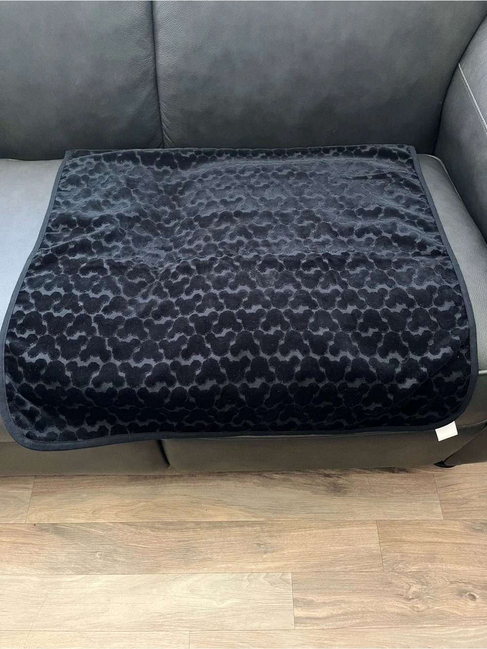 Disney’s Hidden Mickey Black Patterned Towel Set